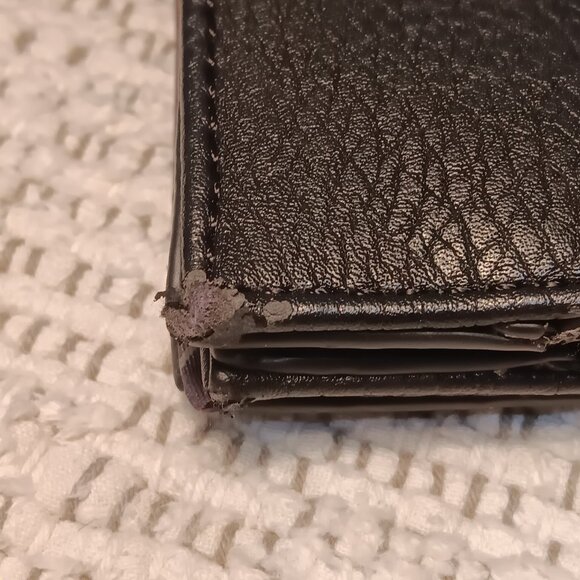 Olivia + Joy faux pebbled leather envelope chain strap shoulder / hand bag purse - Picture 11 of 15